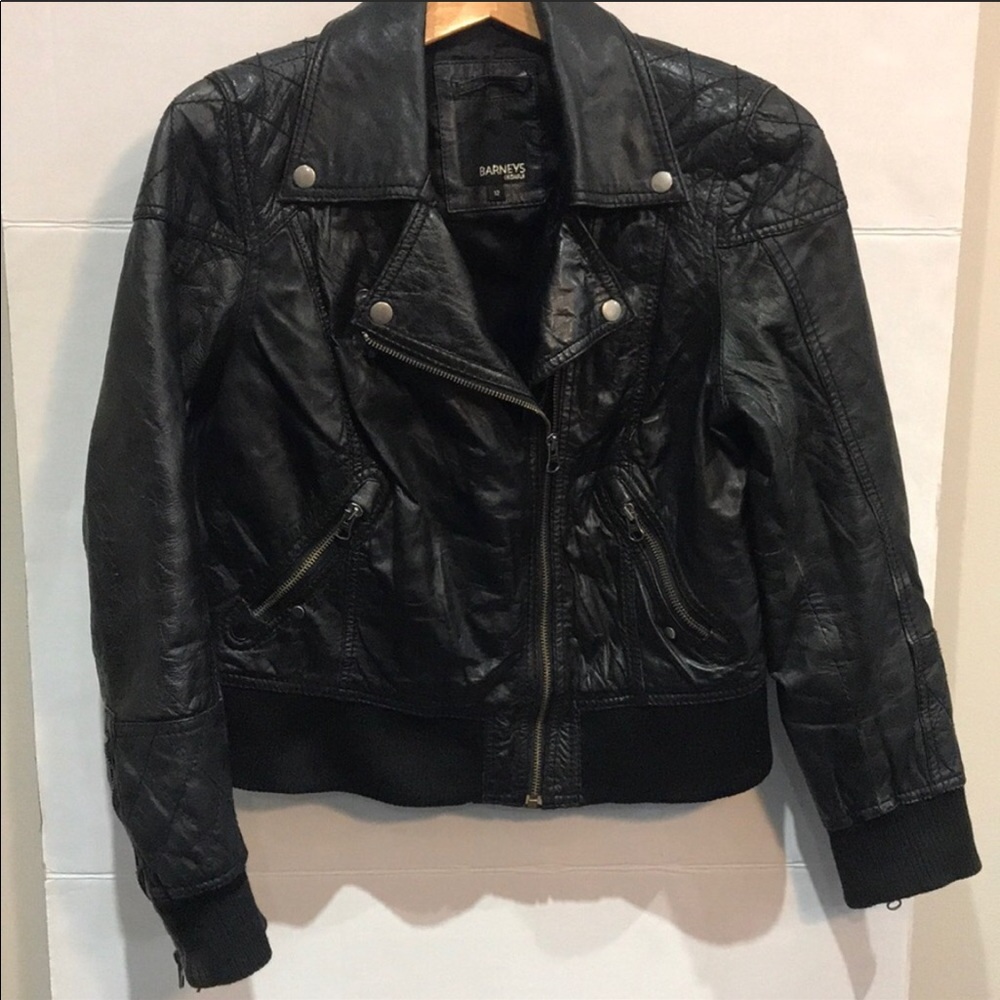 HOST PICK🌸 Barneys Original Leather Biker Jacket - Picture 4 of 16